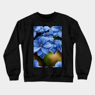 Beautiful Blue Flowers, for all those who love nature #89 Crewneck Sweatshirt